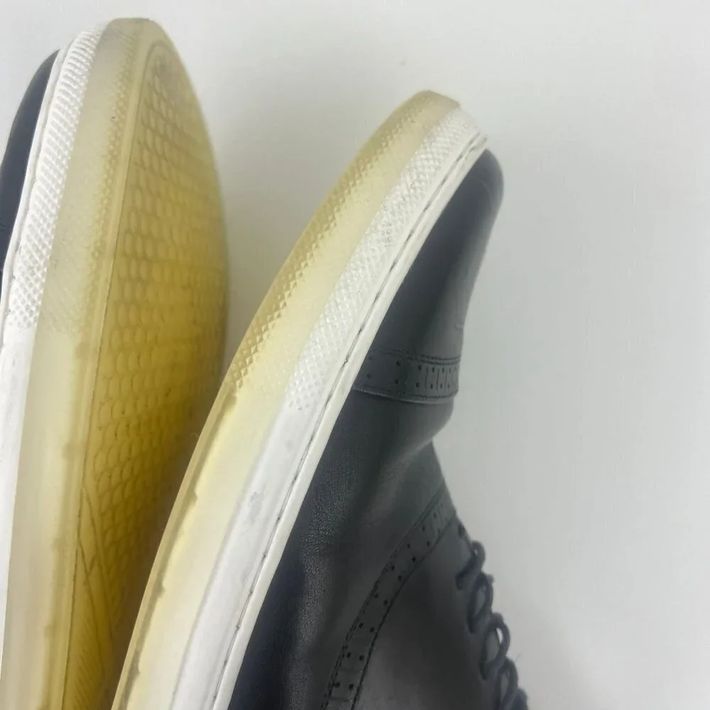 Kenneth Cole Men's Colvin 2.0 CT Oxfords Black Leather Shoes Comfort Size‎ 11